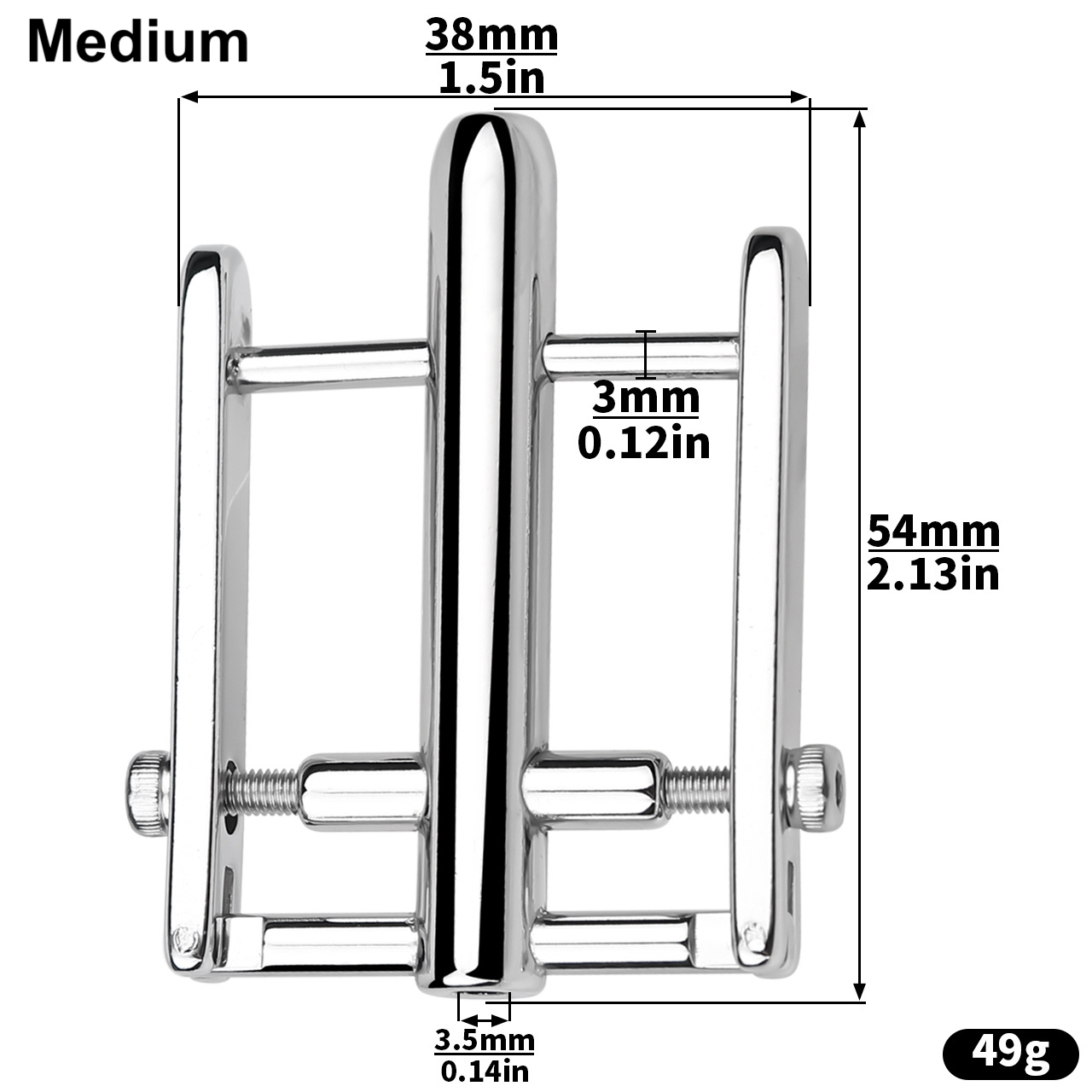 Prince Albert Piercing Clamp – Dual-Sided PA Lock Tool