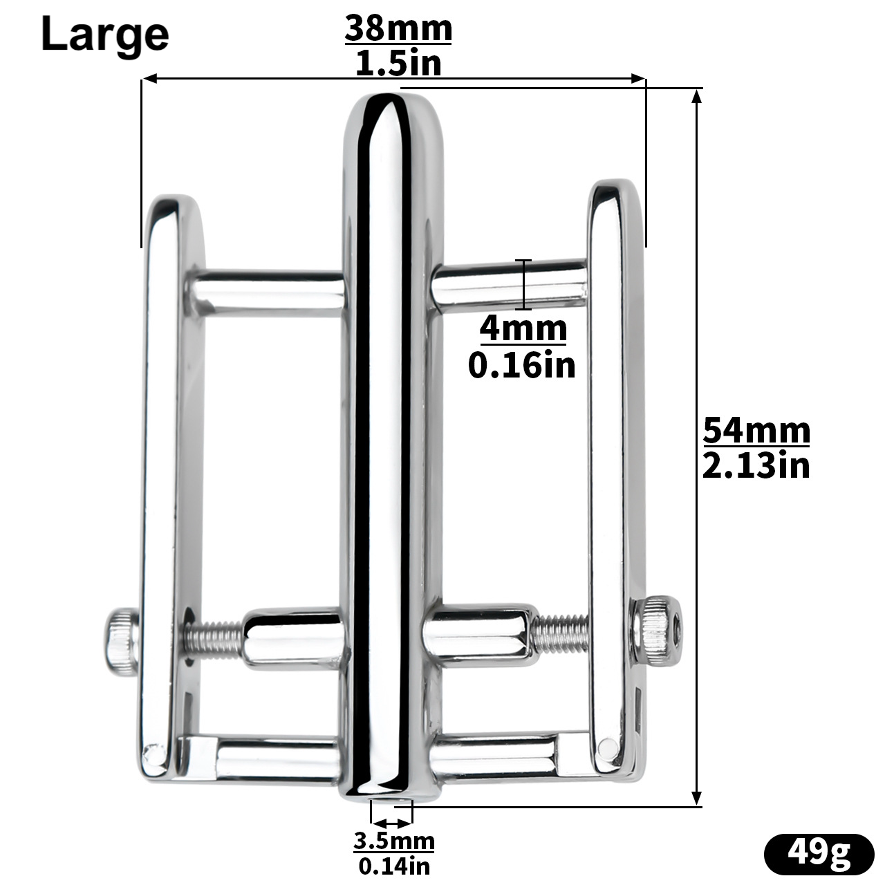 Prince Albert Piercing Clamp – Dual-Sided PA Lock Tool