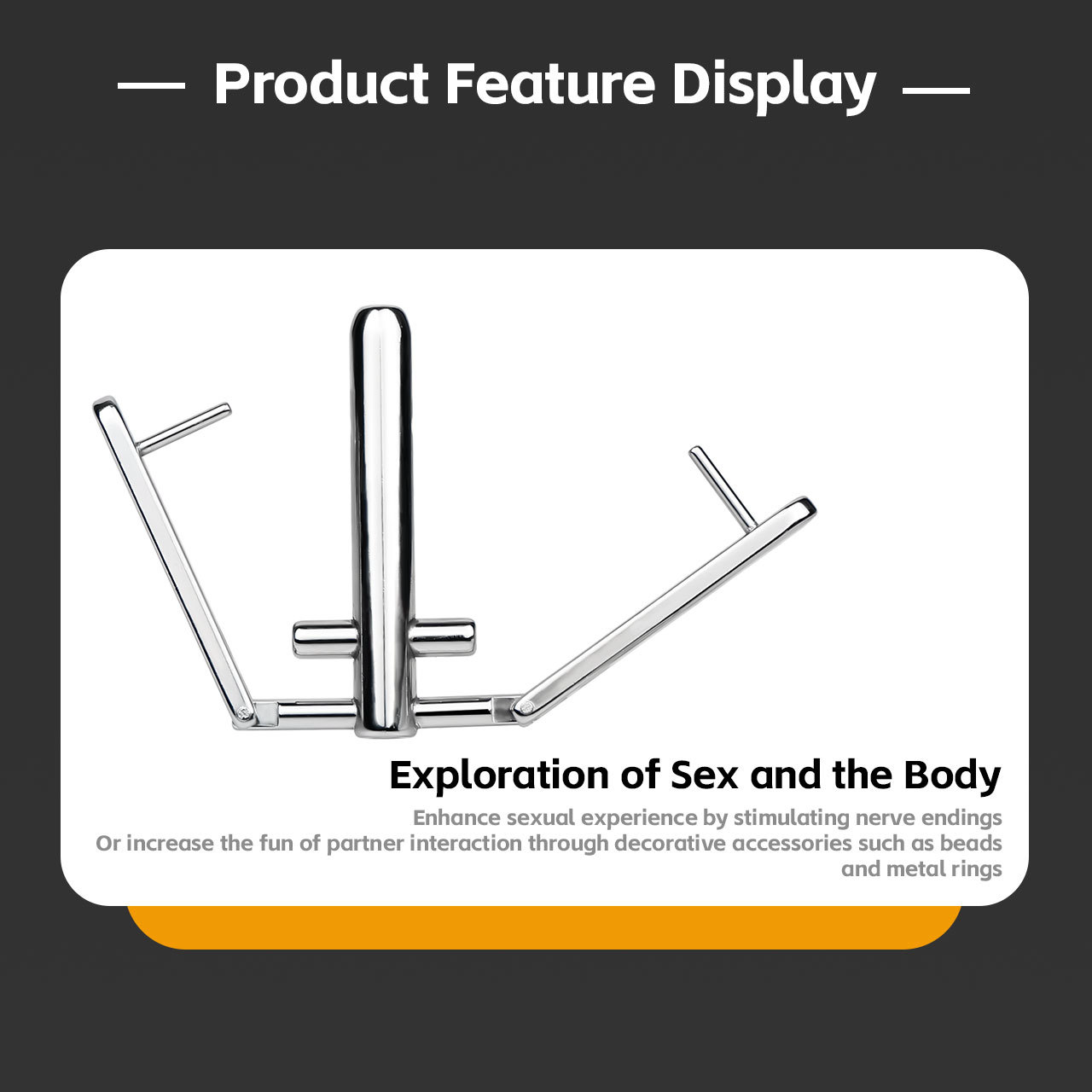 Prince Albert Piercing Clamp – Dual-Sided PA Lock Tool