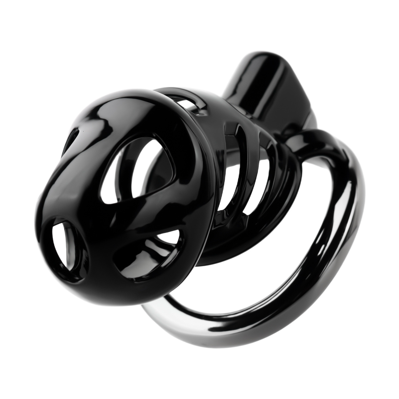 Resin & Alloy Cobra Chastity Cage for Long-Term Wear
