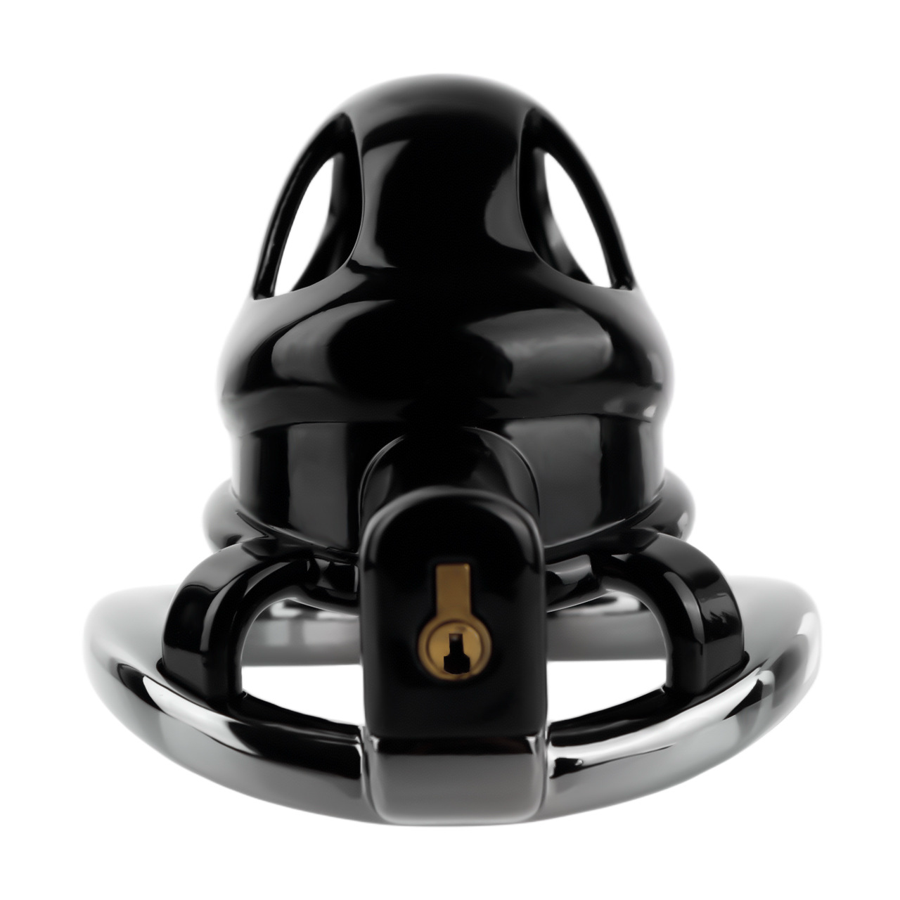 Resin & Alloy Cobra Chastity Cage for Long-Term Wear