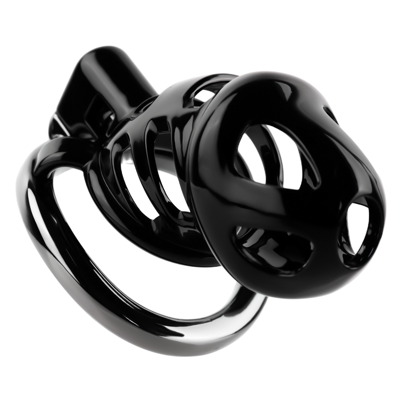 Resin & Alloy Cobra Chastity Cage for Long-Term Wear