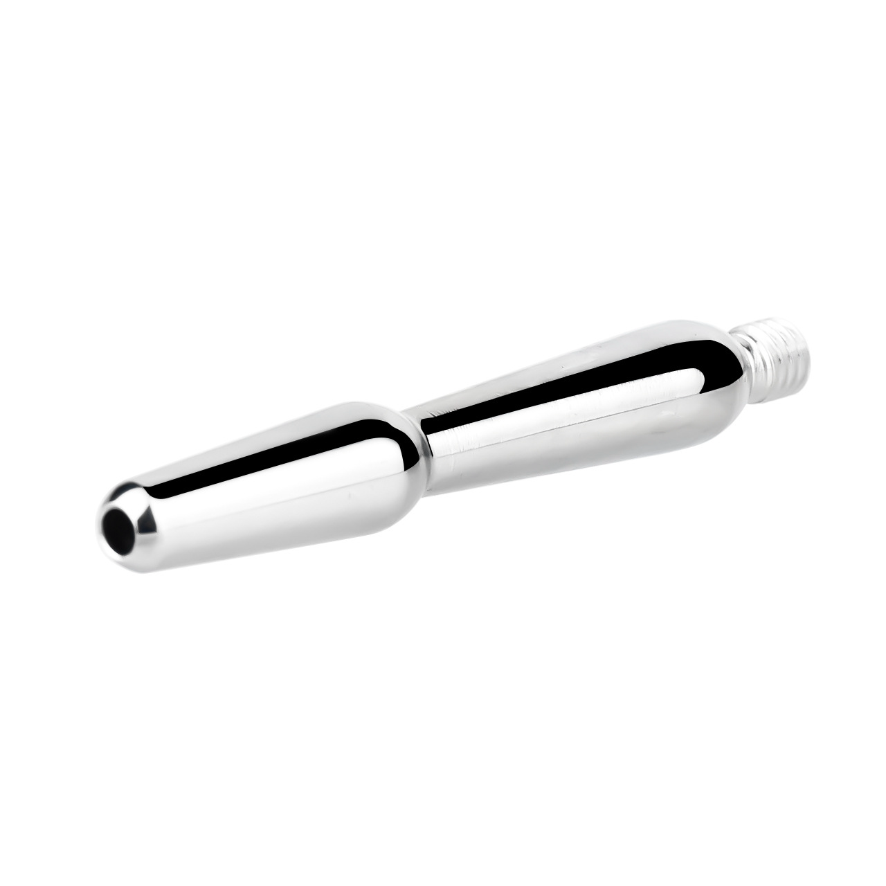 Stainless Steel Hollow Urethral Sound with Smooth Prostate Massager