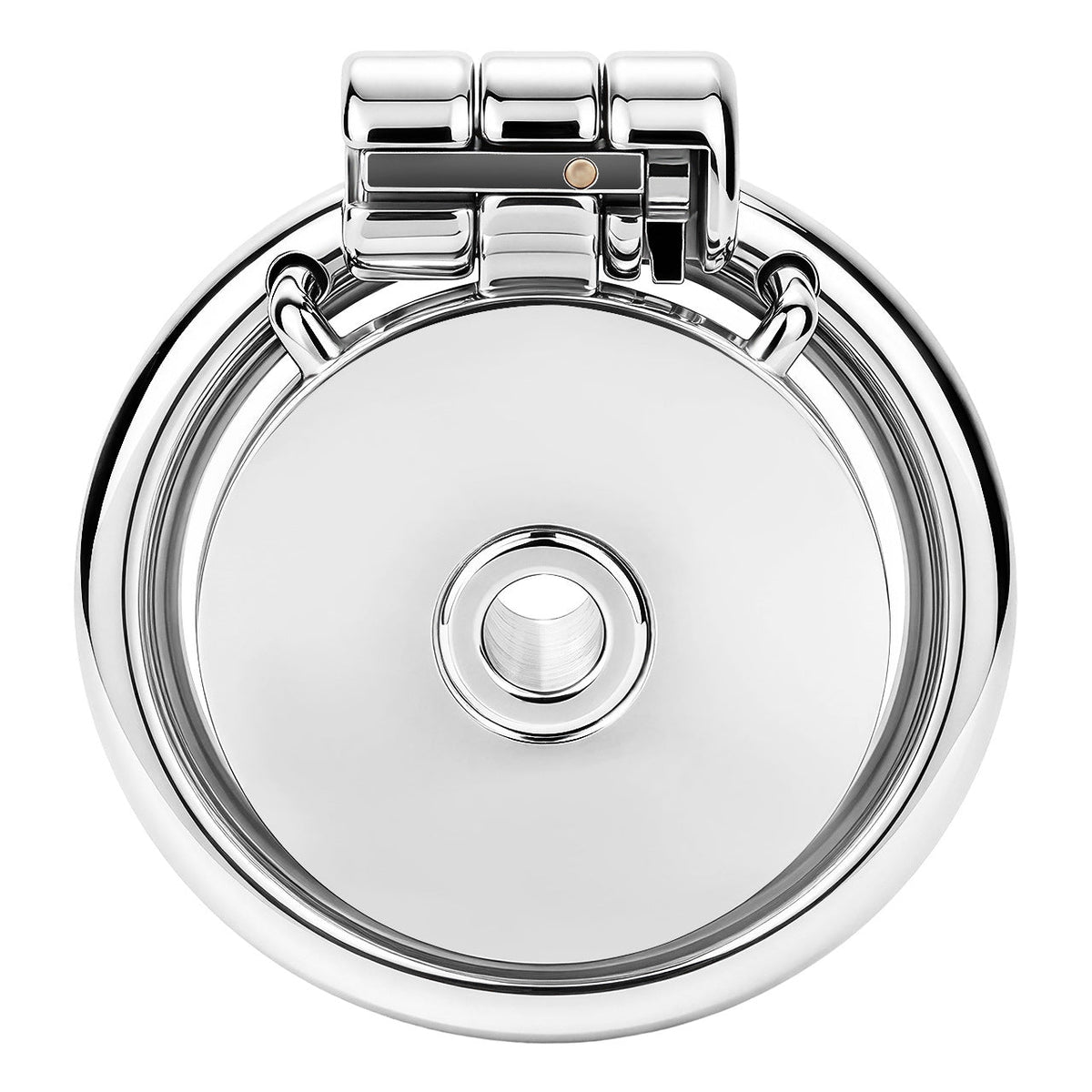 Flat & Inverted Stainless Steel Chastity Cage - Small to Large Inverted Plugs