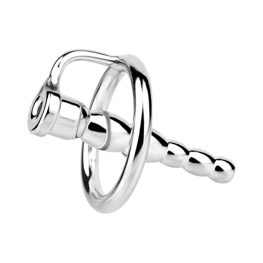 Stainless Steel Urethra Dilator Horse Eye Stick Cage BDSM Device Sex Toy For Men