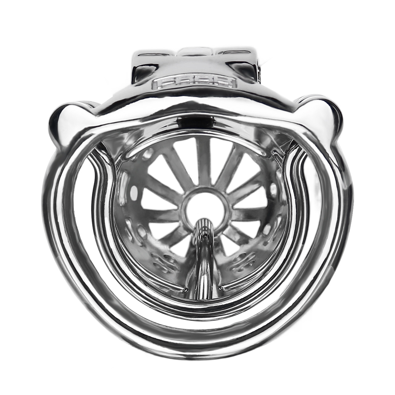 Breathable Stainless Steel PA Chastity Cage Prince Albert Penis Piercing Cock Lock