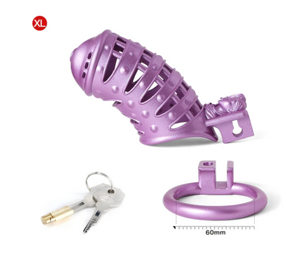 Spiked Chastity Cage 3D Printed Pussy Cock Cage for Sissy - SpikedChastity