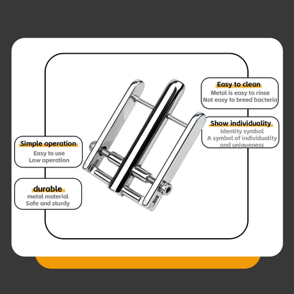 Prince Albert Piercing Clamp – Dual-Sided PA Lock Tool