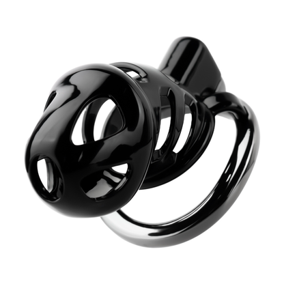 Resin & Alloy Cobra Chastity Cage for Long-Term Wear