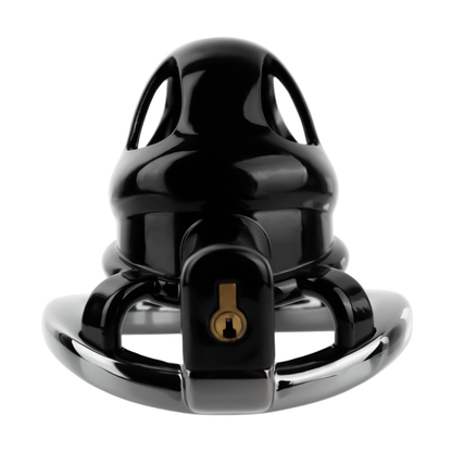 Resin & Alloy Cobra Chastity Cage for Long-Term Wear