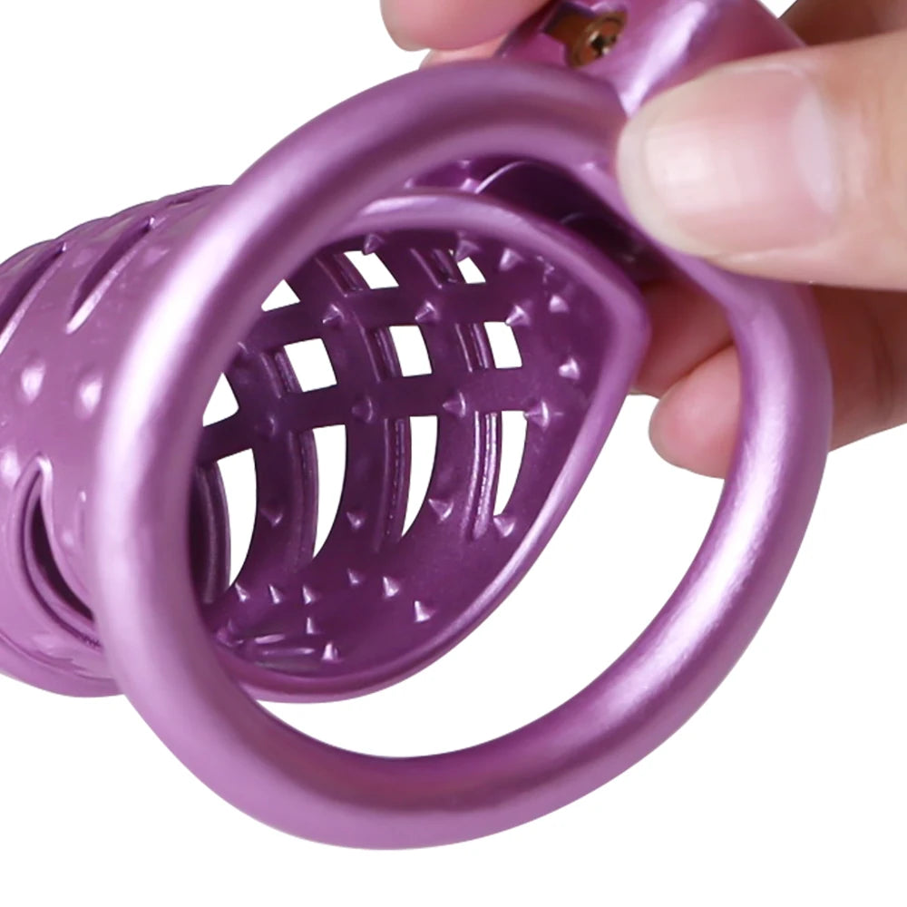 Spiked Chastity Cage 3D Printed Pussy Cock Cage for Sissy - SpikedChastity