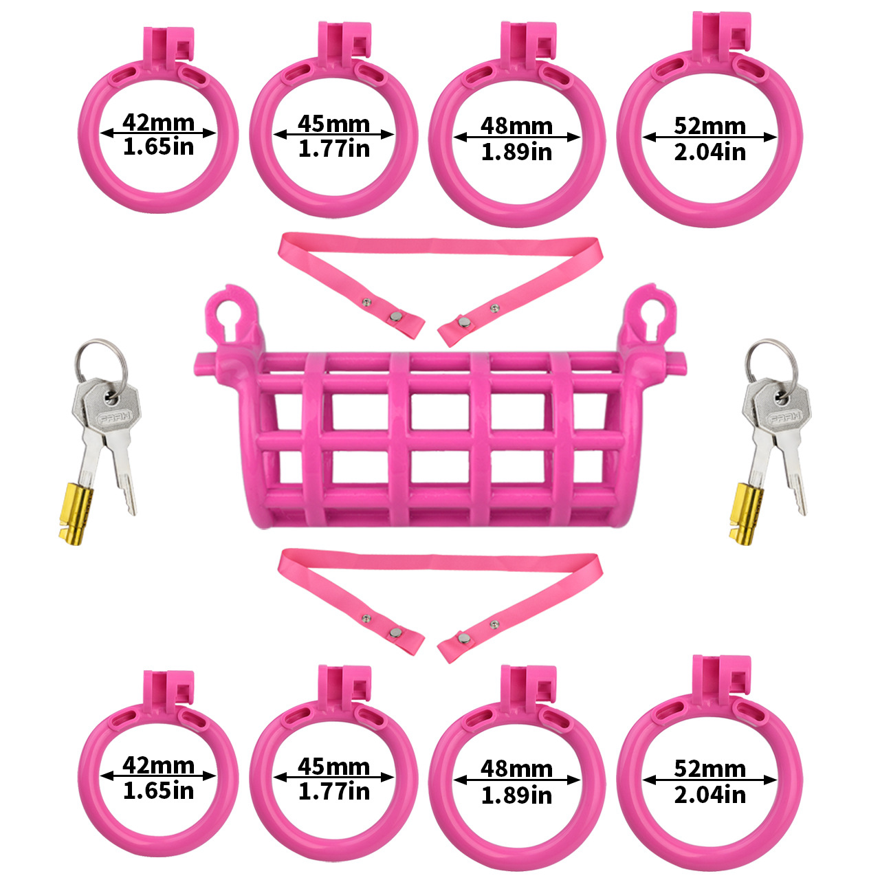 Dual Cock Chastity Lock for Couples - Intimate Connection Tool