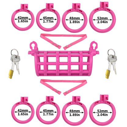 Dual Cock Chastity Lock for Couples - Intimate Connection Tool