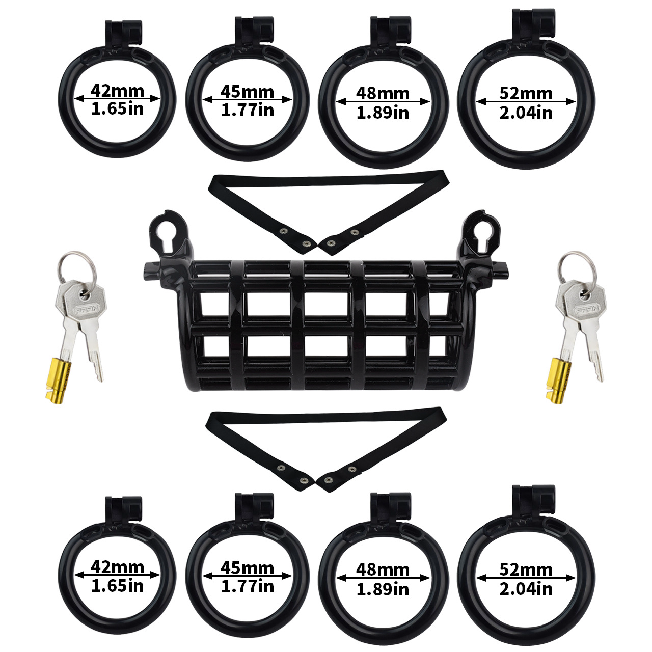 Dual Cock Chastity Lock for Couples - Intimate Connection Tool