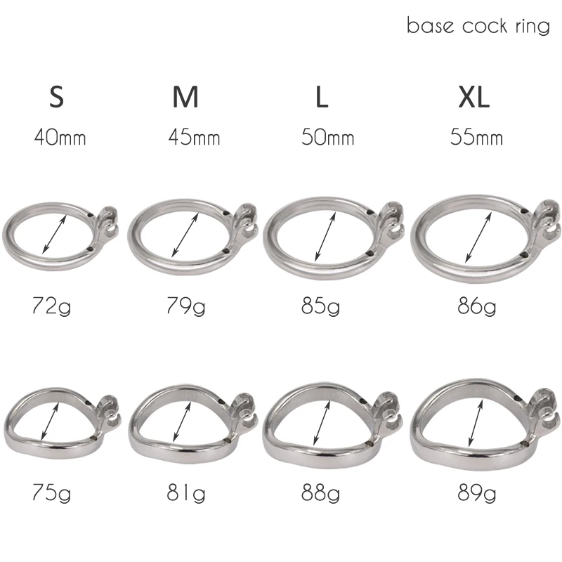 Flat Spiked Chastity Cage with Metal Urethral Catheter and PU Strap