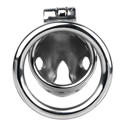 Solid Stainless Steel Goldfish Chastity Cage