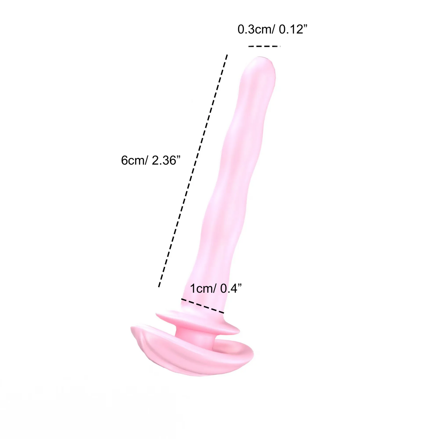 Pink Chastity Cage with Removable Soft Silicone Spikes