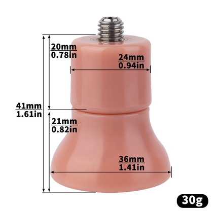 Realistic Clit Chastity Cage with Adjustable Inverted Plug Sissy Chastity Lock