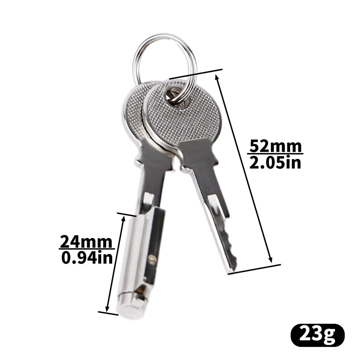 Flat & Inverted  Stainless Steel Chastity Cage - Small to Large Inverted Plugs