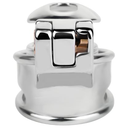 Flat Glans Chastity Lock for Men Male Penis Cock Cage Sex Toy for Gay Sissy Femboys