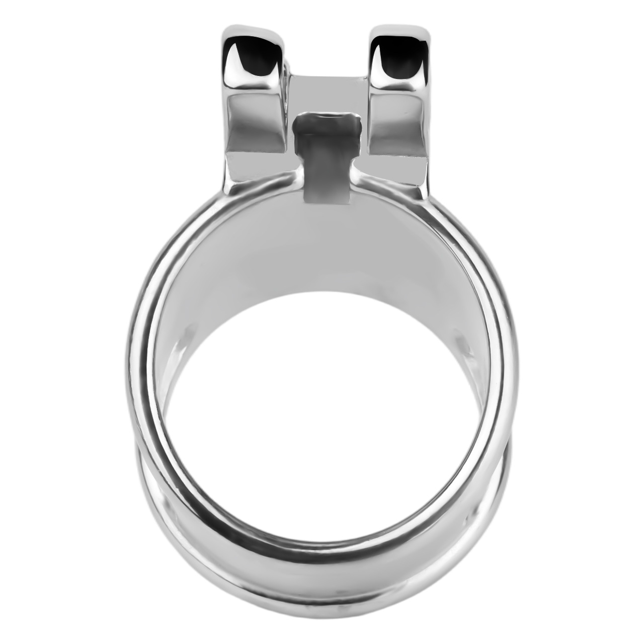 Flat Glans Chastity Lock for Men Male Penis Cock Cage Sex Toy for Gay Sissy Femboys
