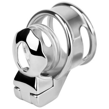 Flat Glans Chastity Lock for Men Male Penis Cock Cage Sex Toy for Gay Sissy Femboys