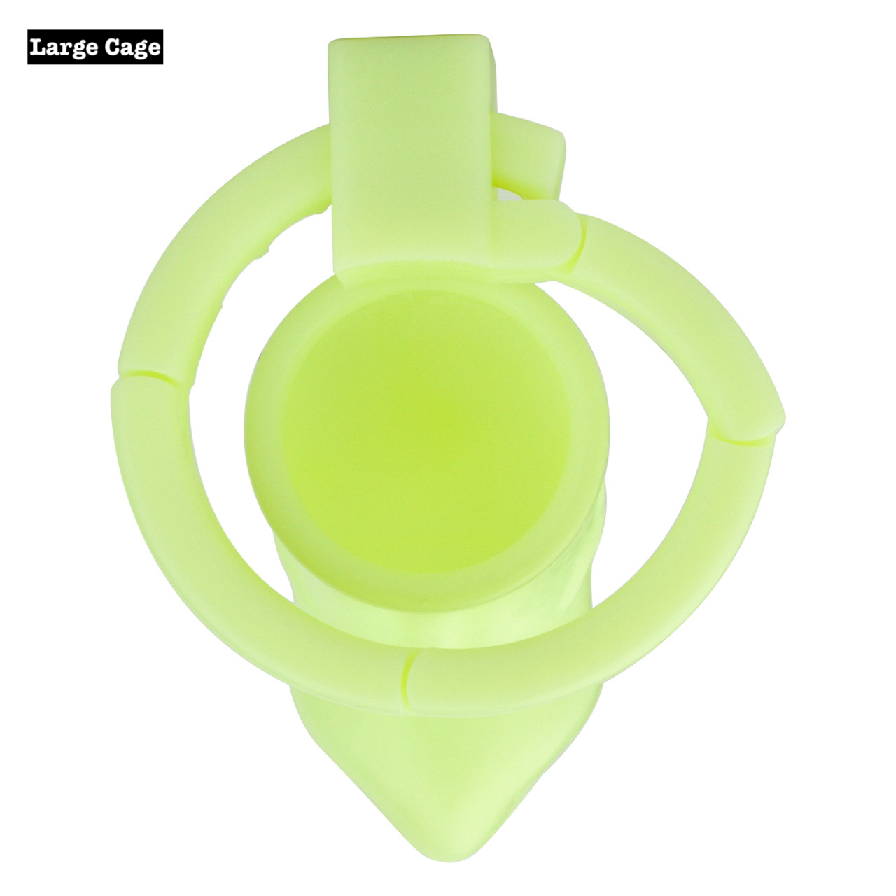 Versatile Resin Chastity Cage with Built-in Adjustable Ring and Detachable Butt Plug