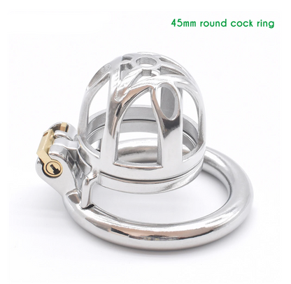 35mm Ultra Small Metal Chastity Cage - SpikedChastity