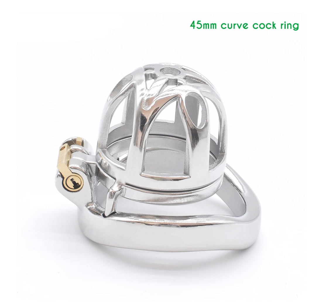 35mm Ultra Small Metal Chastity Cage - SpikedChastity