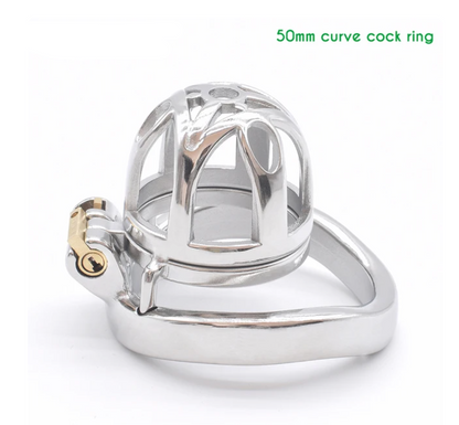 35mm Ultra Small Metal Chastity Cage - SpikedChastity