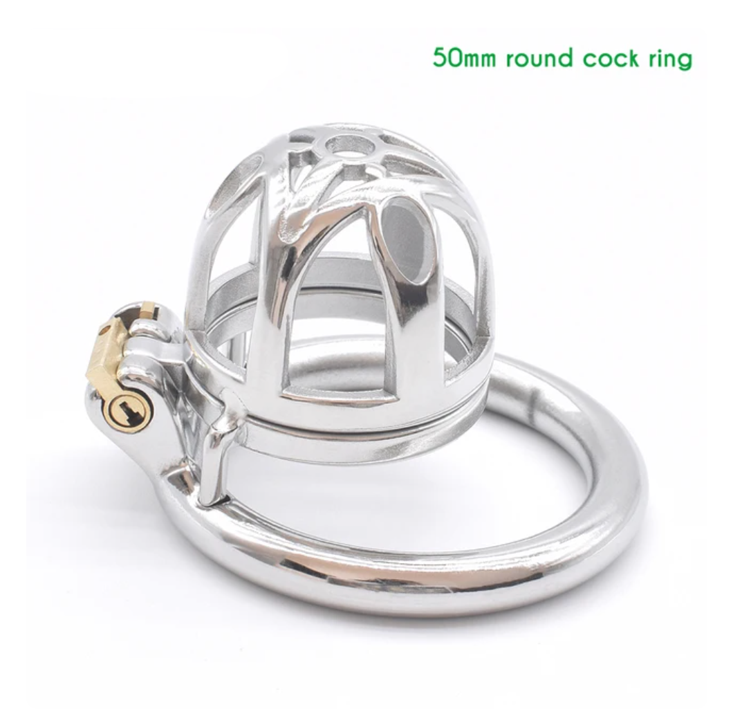 35mm Ultra Small Metal Chastity Cage - SpikedChastity