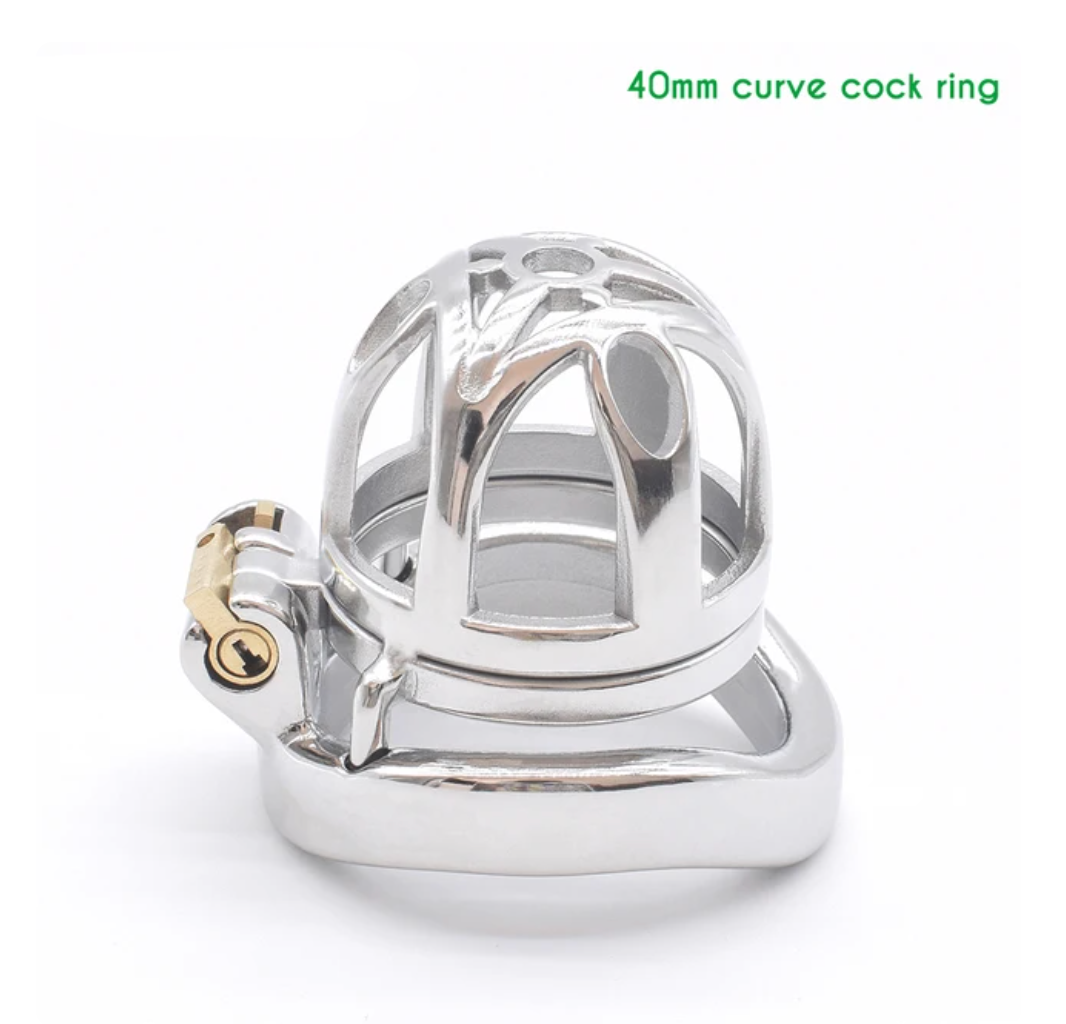 35mm Ultra Small Metal Chastity Cage - SpikedChastity