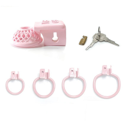 Negative/Micro/Small Chastity Cage For Sissy - SpikedChastity