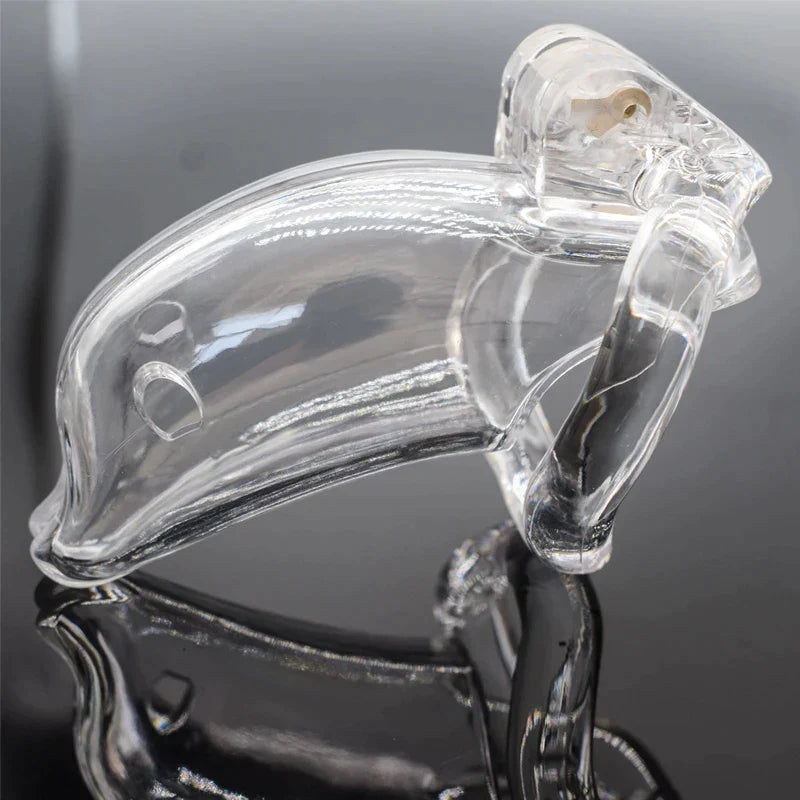 Dolphin Resin Chastity Cage - SpikedChastity