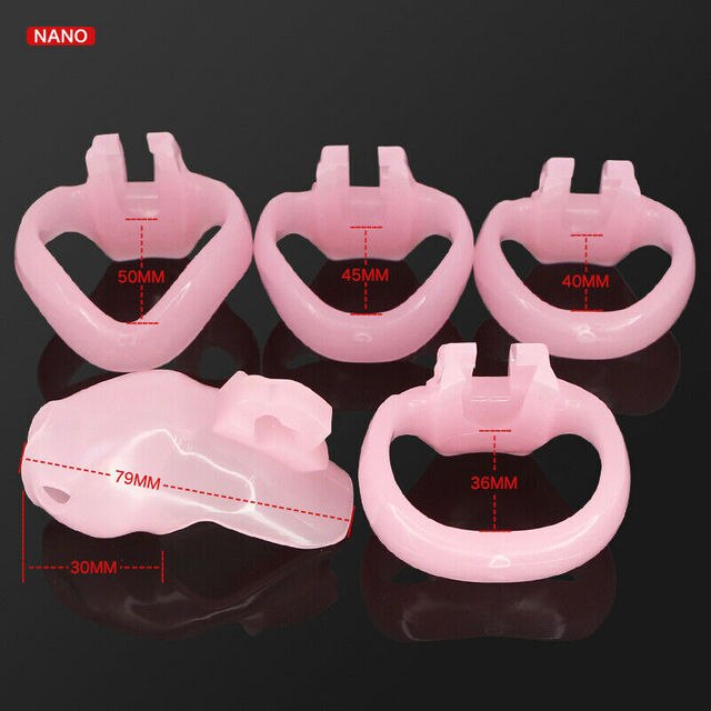 Holy Trainer HT-V4 Resin Chastity Cage Set - SpikedChastity