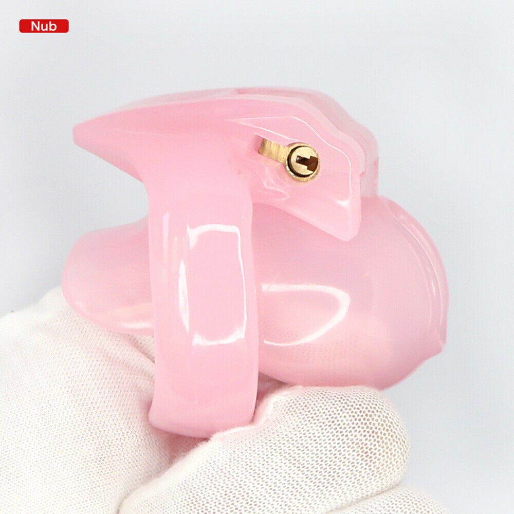 Holy Trainer Chastity Cage HT V3 Micro Nub Resin Chastity Cage - SpikedChastity