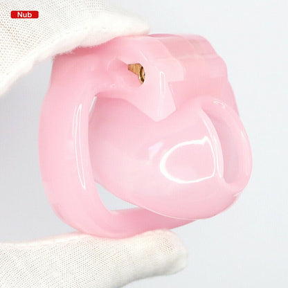 Holy Trainer Chastity Cage HT V3 Micro Nub Resin Chastity Cage - SpikedChastity