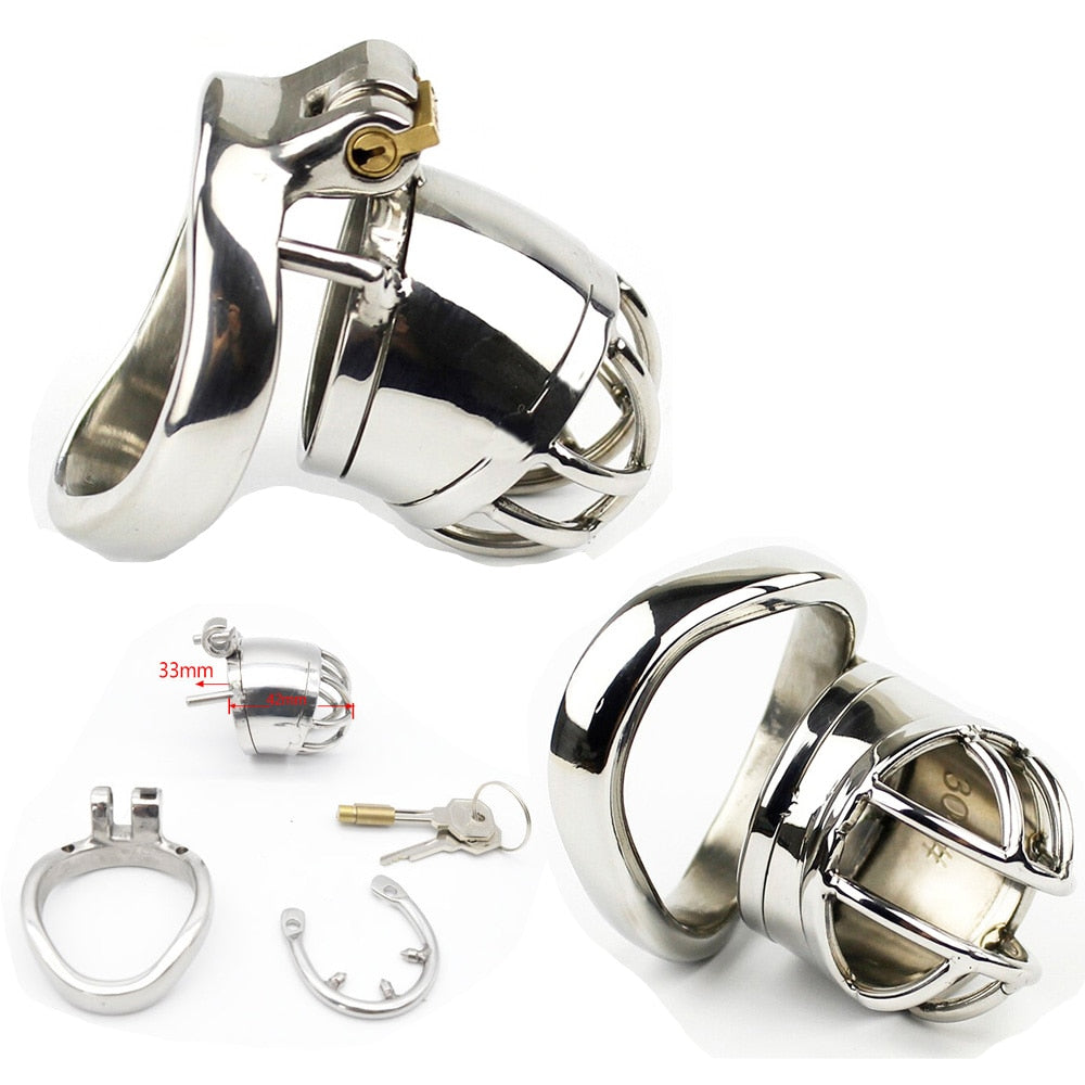 Metal Spiked Chastity Cage - SpikedChastity