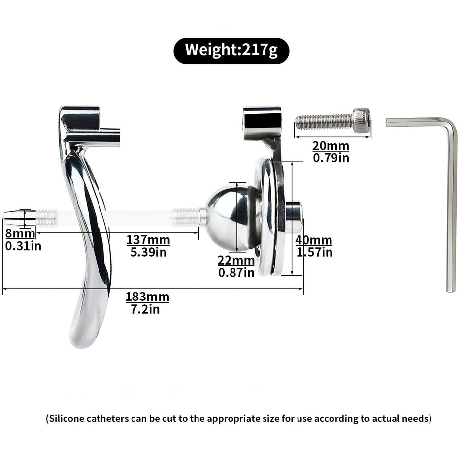 Shop the Latest Inverted Chastity Cages - SpikedChastity