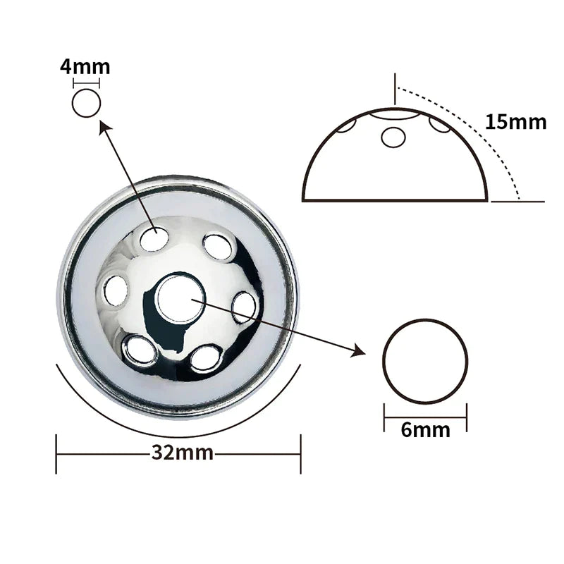 Small Metal Chastity Cage with Catheter - SpikedChastity