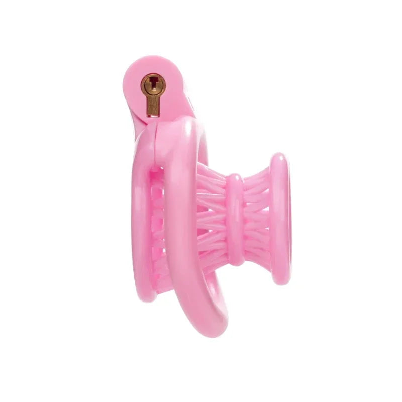 Resin Negative Chastity Cage for Men - SpikedChastity