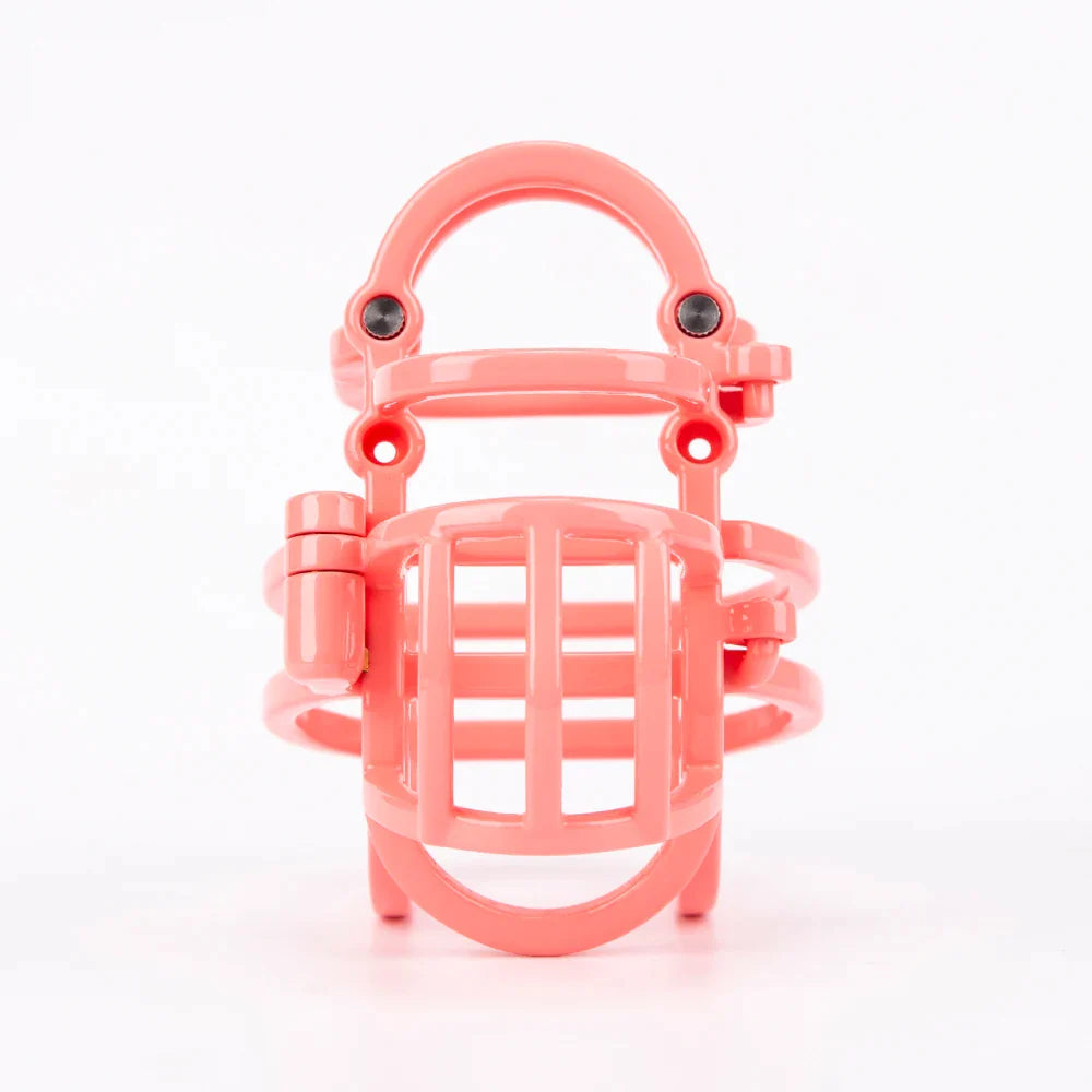 Adjustable Full Covered Cock Cage Ball Scrotum Restraint - SpikedChastity