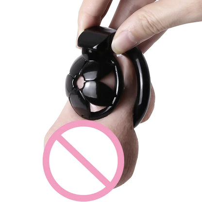 Small Sakura Flat Chastity Cage - SpikedChastity