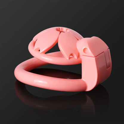 Small Sakura Flat Chastity Cage - SpikedChastity