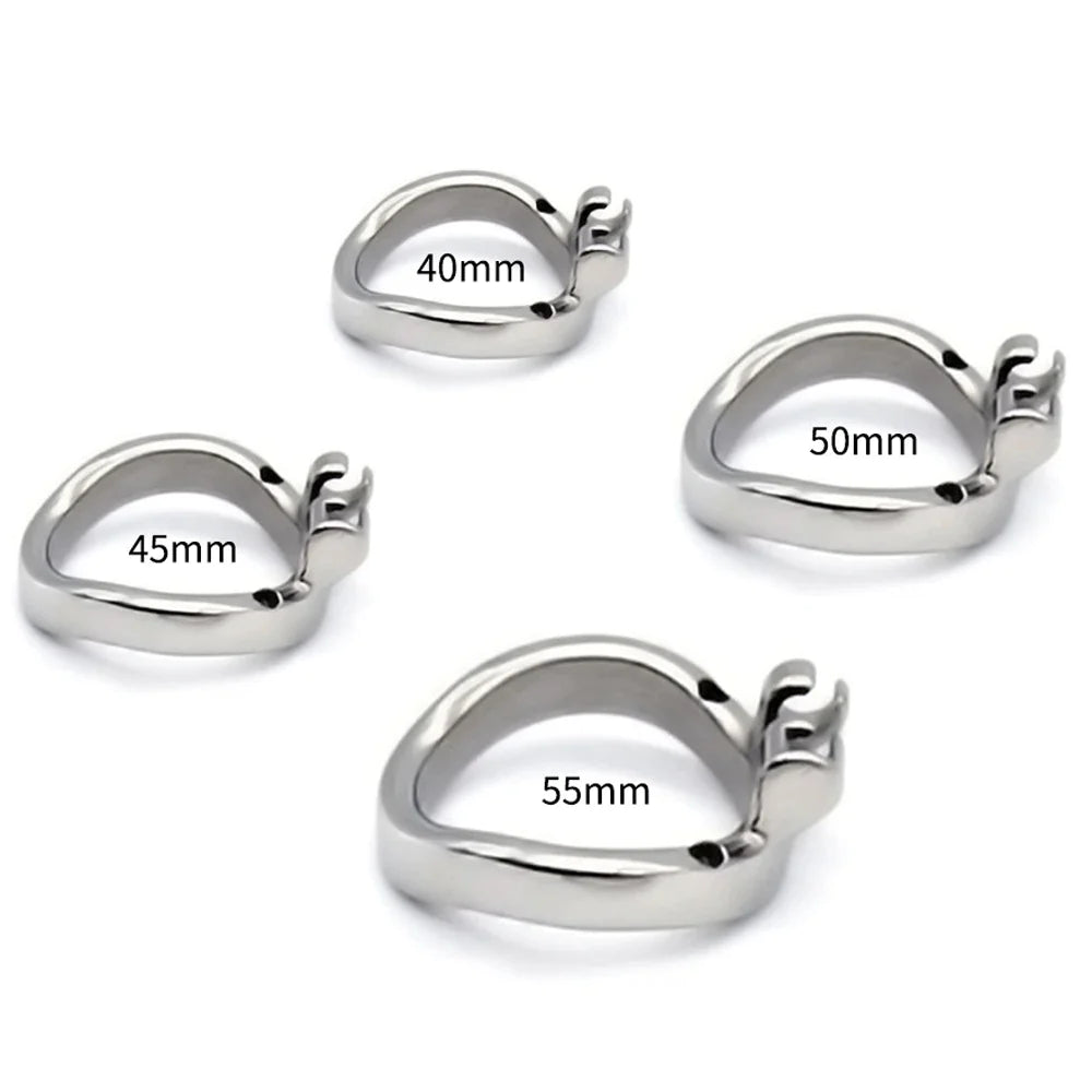 Metal Cobra Chastity Cage For Men - SpikedChastity