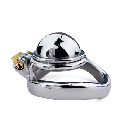 Micro Metal Clit Chastity Cage - SpikedChastity