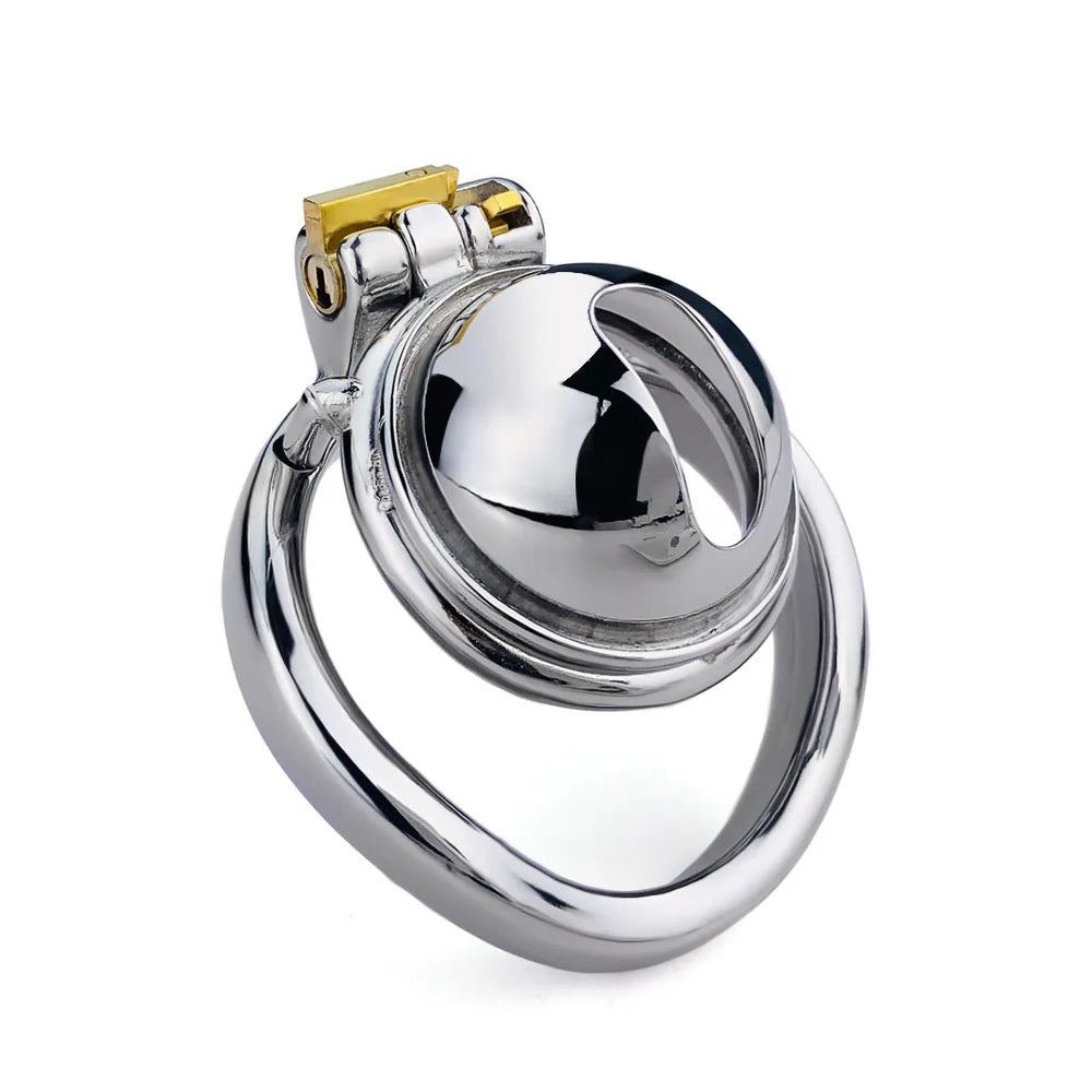 Micro Metal Clit Chastity Cage - SpikedChastity