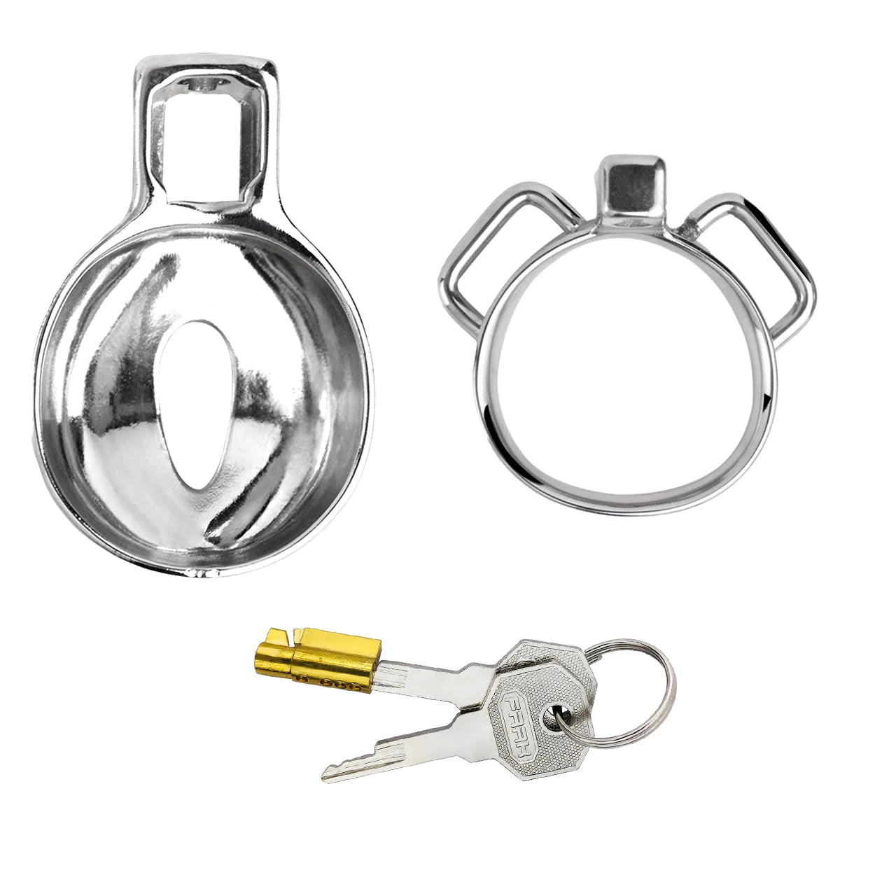 Metal Clit Chastity Cage with Strap - SpikedChastity