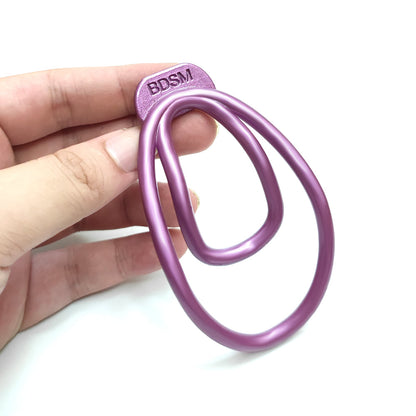 Purple Sissy Chastity Clip - SpikedChastity