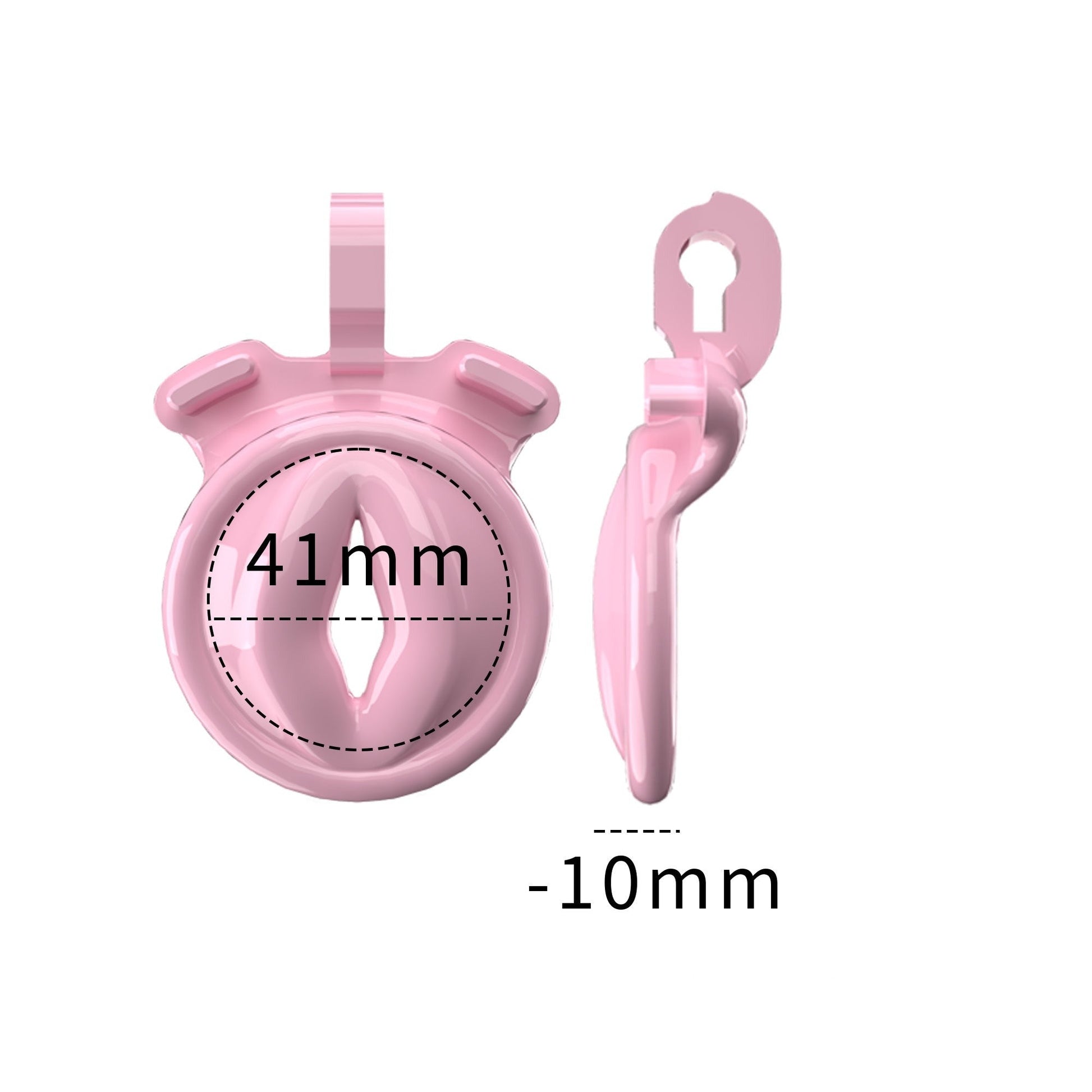 Tiny Sissy Negative Chastity Cage Set - SpikedChastity